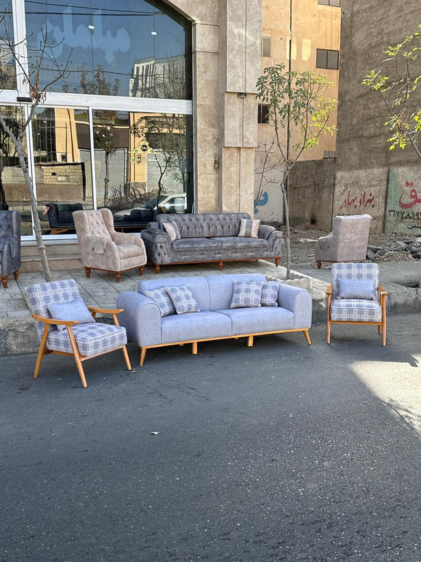 مبل راحتی مینیمال بارسلون ساده